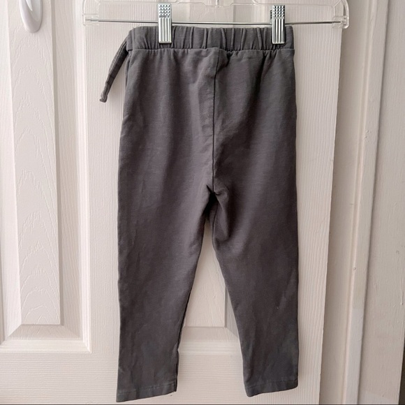 ZARA|BABY Girl|Pants/leggings with belt Size 3-4 years- color grey - Picture 3 of 7